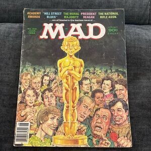 1982 Academy Awards MadTV Magazine l- VINTAGE